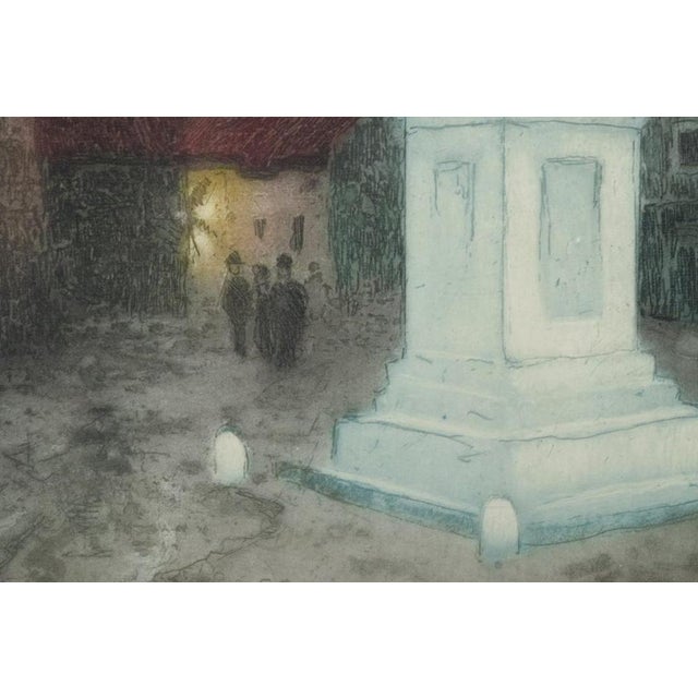 Frits Thaulow, Grev Wedels Plass, Color Lithograph For Sale - Image 6 of 10