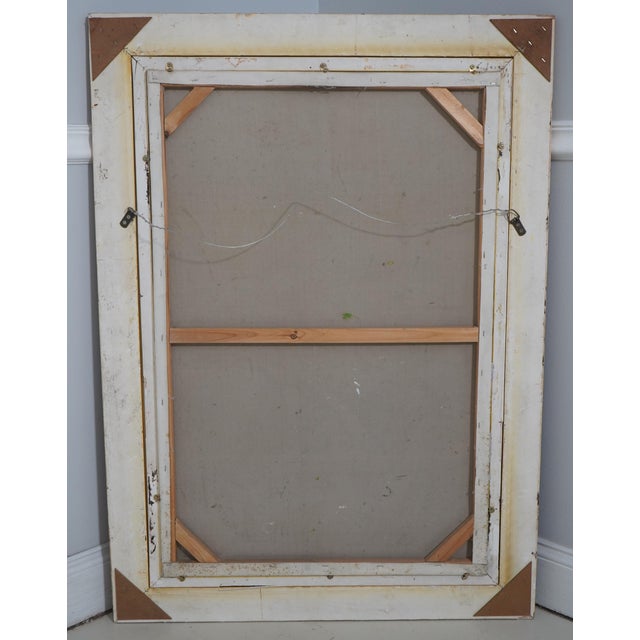 Vintage Oil on Canvas Floral Framed Painting - Signed For Sale - Image 11 of 11