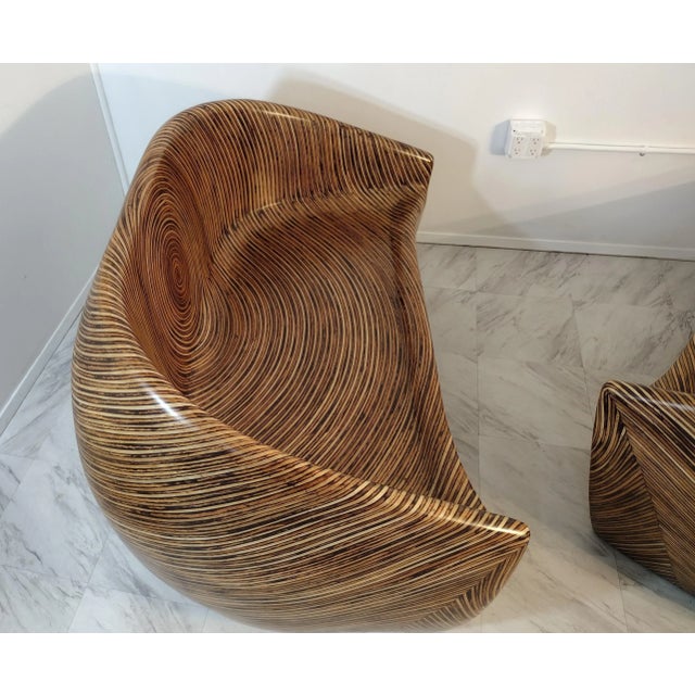 1990s Clayton Tugonon Chairs - Set of 2 For Sale In Los Angeles - Image 6 of 13