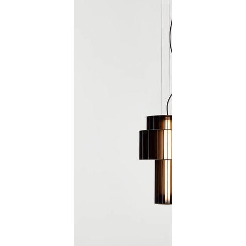 Metal Babel T Pe Black Suspended Lamp by Stephen Burks for Parachilna For Sale - Image 7 of 10