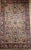 Persian Vintage Persian Kerman Lavar Area Rug, Handwoven Floral Pattern, Ivory & Blue, 3’ X 5’ For Sale - Image 3 of 12