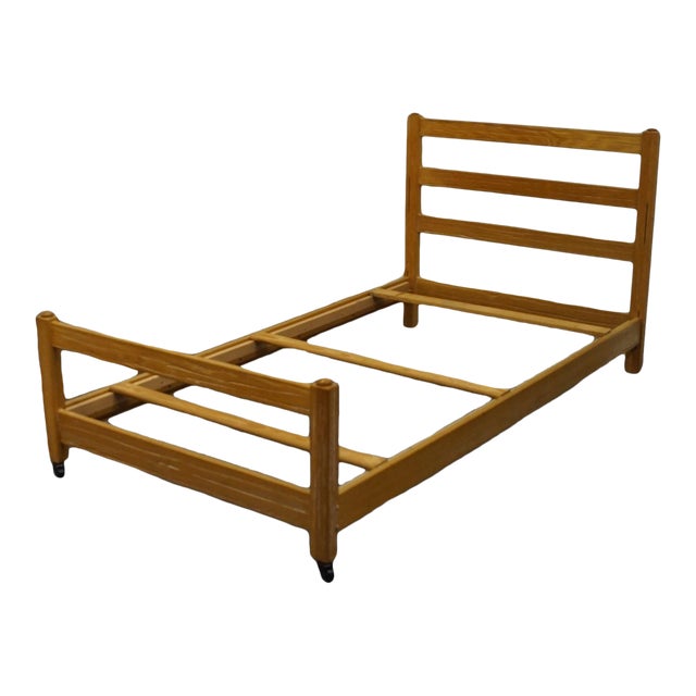 Brandt Ranch Oak Rustic Americana Country Style Twin Size Bed Chairish