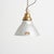 Brown Antique Gecoray Pendant Light in Mirrored Mercury Glass from GEC, 1920s For Sale - Image 8 of 8