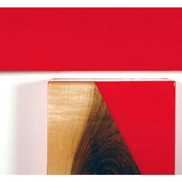 David e. Peterson puzzle # 104, 2016 maple, mdf, acrylic and uv resin 36h x 24w x 1.50d in 91.44h x 60.96w x 3.81d cm...