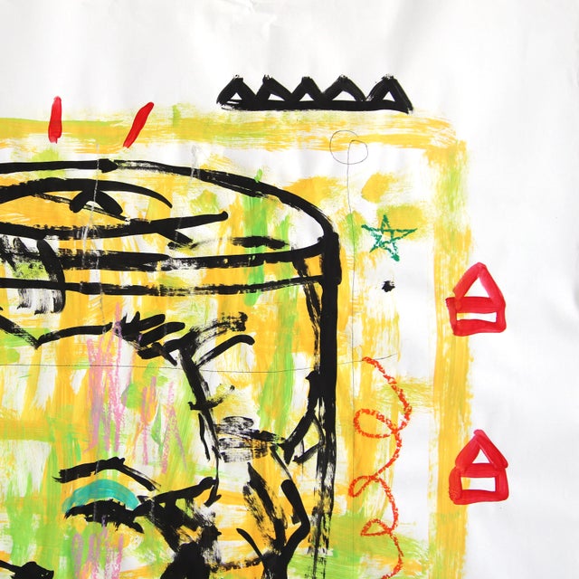 Figurative Marilyn Soup - Abstract Figurative Vibrant Portrait Pop Original Artwork by Gary John For Sale - Image 3 of 5