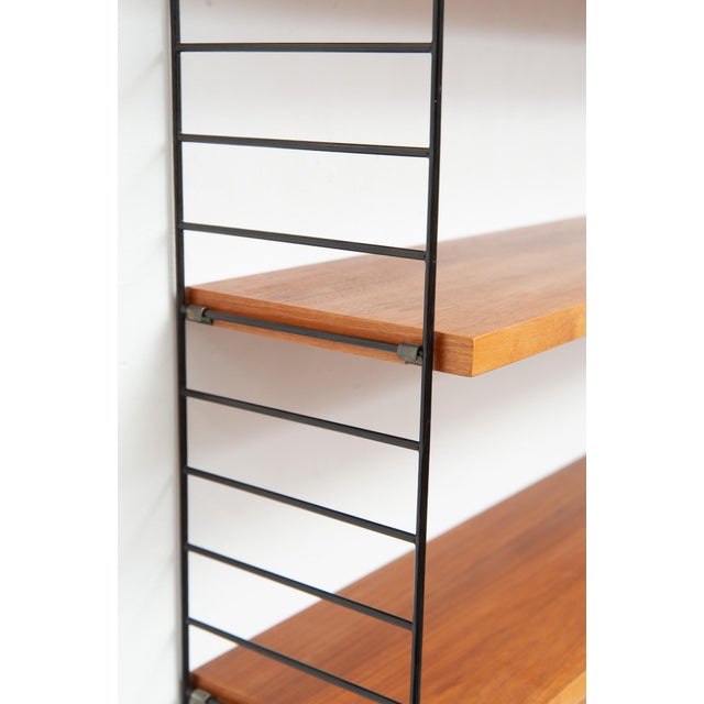 String Wall Shelf by Kajsa & Nisse Strinning, 1950s For Sale - Image 6 of 12