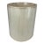 Vintage Stiffel Ivory Silk Barrel Lampshade, Original Cellophane 18.75 X 14.75 For Sale