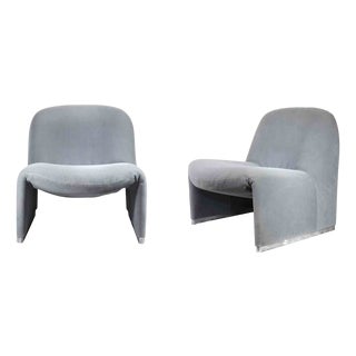 Set of Alky Armchairs by Giancarlo Piretti for Castelli, Italy, 1972 For Sale