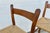 Wood 1970s Set of 3 Danish Modern Style Oak Bar Stools With Rush Seats | Mid-Century For Sale - Image 7 of 18