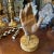 1930s Hand-Painted School Study Plaster Hand on a Faux Marble Painted Wood Base For Sale - Image 4 of 11