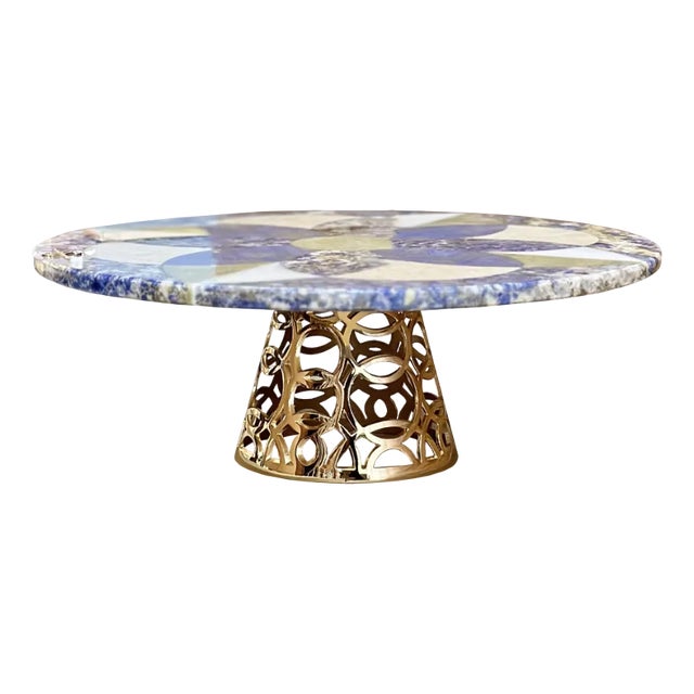 1-Level Marble Splashback with Inlays by Euromarmi Store For Sale