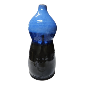 Vintage Studio Pottery Gourd Top Vase