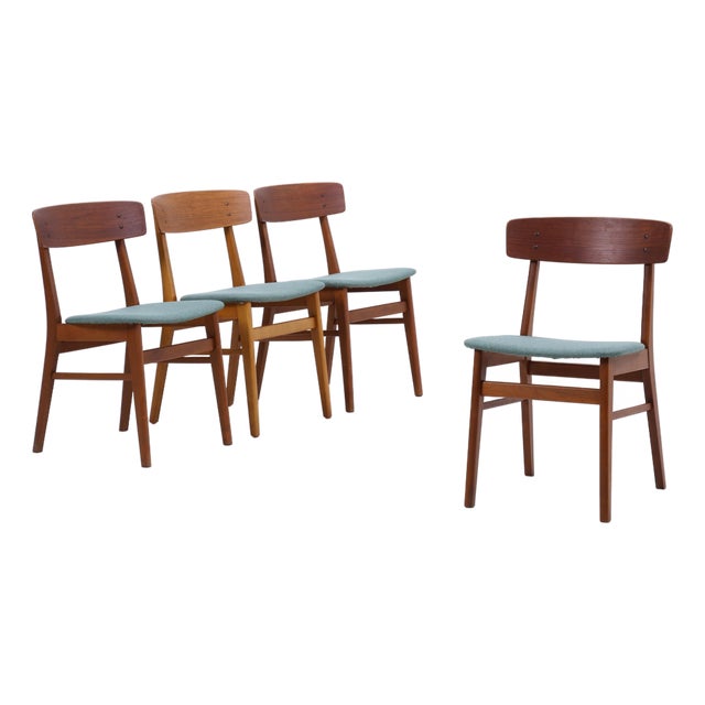 Danish Teak Chairs from Farstrup Furniture, Set of 4 For Sale