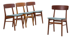 Danish Teak Chairs from Farstrup Furniture, Set of 4