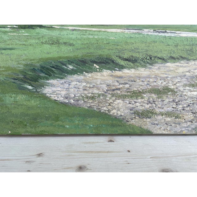 1920s Paul Schuler, Croda Rossa d'Ampezzo, 1920s, Oil Painting on Canvas, Framed For Sale - Image 5 of 18