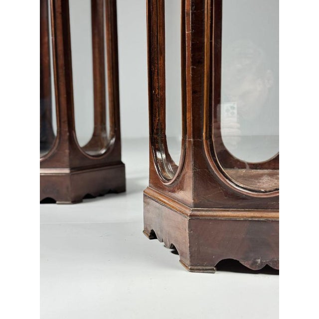 19th Century Italian Display Cases, Set of 2 For Sale - Image 14 of 18