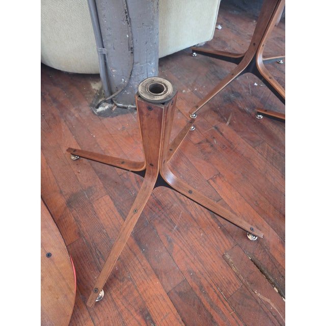 1960s Bentwood Dining Chairs Attributed to George Mulhauser for Plycraft, Set of 4 For Sale - Image 15 of 18