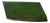 Vintage Leather, Kelly Green Mid-Century Clutch Purse by Vailerie For Sale