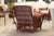 A vintage set of Palecek "President's Chair" patio chairs. This chair is a beautiful and unique version of the...