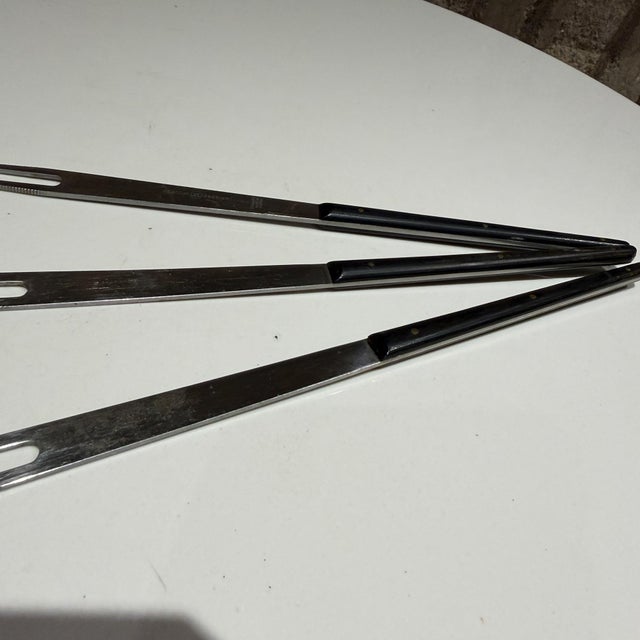 Mid-Century Modern Fondue Skewers Carl Auböck Amboss in Austria Mid Century Modern For Sale - Image 3 of 7