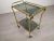 Metal Vintage Gold Brass Bar Cart, 1960s For Sale - Image 7 of 17