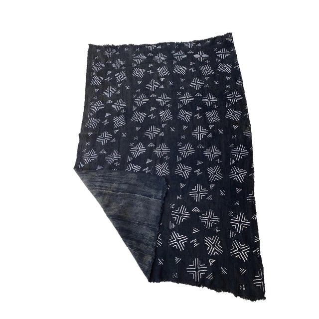 This African mud cloth is 100% cotton, meticulously handmade by the Bamana tribe of Mali. Each piece is handwoven, hand-...