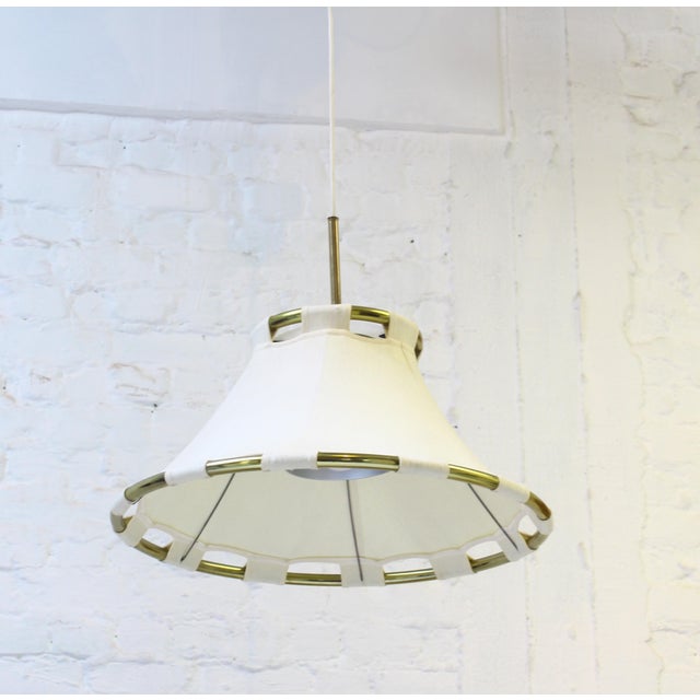 Metal Hanging Lamp by Anna Ehrner for Ateljé Lyktan, 1970s For Sale - Image 7 of 11