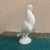 Vintage White Porcelain Pigeon Figurine For Sale - Image 4 of 12