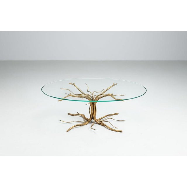 Brutalist Tree-Shaped Coffee Table from Salvino Marsura, Italy, 1970s For Sale - Image 4 of 17