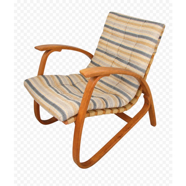 Modernism Armchair by Jan Vaněk for Závody Projekt, 1930s For Sale - Image 15 of 15