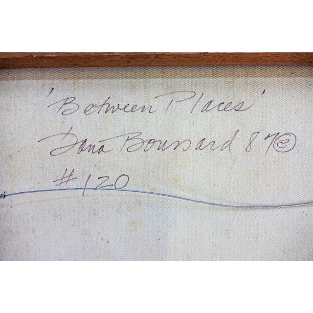 Very Large Late 20th Century American Indian Original Textile Piece by Artist Dana Boussard Shaw For Sale - Image 10 of 10