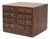 Chinese Elm Table-Top Chest of Drawers, Late 18th Century For Sale