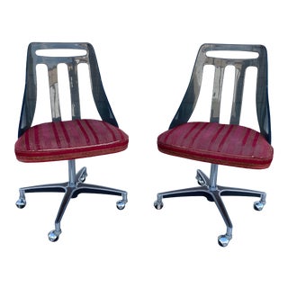 1950s Vintage Dining Chairs - a Pair For Sale
