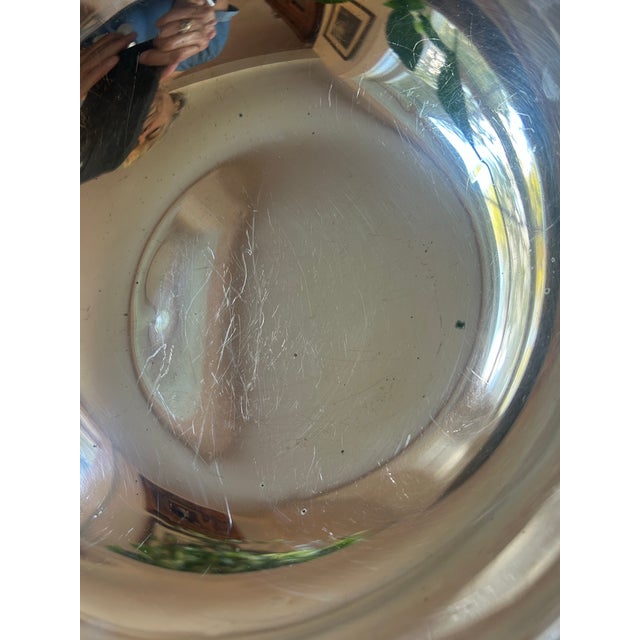 Silver Vintage Wm Rogers Silver Plate “Andover” 762 Footed Bowl For Sale - Image 8 of 8