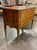 19th Century Walnut Neoclassical Inlaid 2 Drawer Table For Sale - Image 4 of 6
