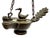 Pair of Grand Tour Pompeiian NeoClassical Bronze Heron Oil Lamps with Mouse, Swan For Sale - Image 15 of 18