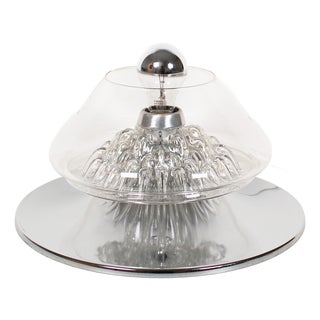 Mid-Century Italian Murano Glass Table Lamp For Sale