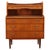 Danish Teak Vanity Cabinet with Mirror and Pull-Out Desk, 1960s For Sale - Image 17 of 17