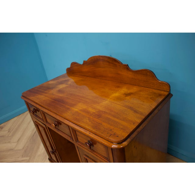 Antique British Victorian Desk, 1880s For Sale - Image 6 of 8