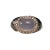 Luxury 18K White Gold Hidalgo Designer Ring featuring natural chalcedony, 20 brilliant round diamonds, and a distinctive...