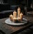 14” Round Italian Carrara Marble Charcuterie or Pastry Board - Versatile For Sale - Image 4 of 4