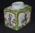 Late 19th Century Antique T&v Limoges France Porcelain Tea Caddy Apple Green Rococo Gilt Box For Sale - Image 5 of 14
