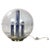 Italian Modern Aluminum and Transparent Plastic Sphere Table or Floor Lamp, 1970s For Sale - Image 11 of 11