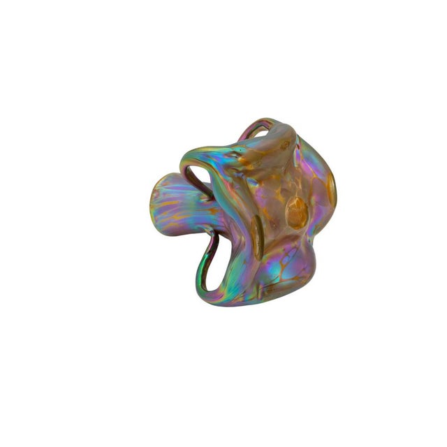 Glass Art Nouveau Glass Vase PG 1/413 from Johann Loetz Witwe, Vienna, 1901 For Sale - Image 7 of 12