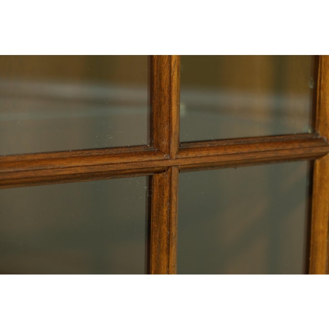 Councill Craftsmen 4 Door Mahogany Breakfront China Chairish