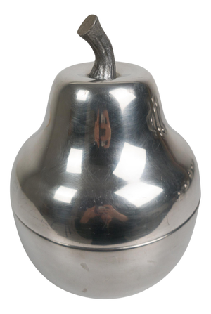 Mid-Century Modern Sculptural Pear-Shaped Ice Bucket, Italy, 1960s