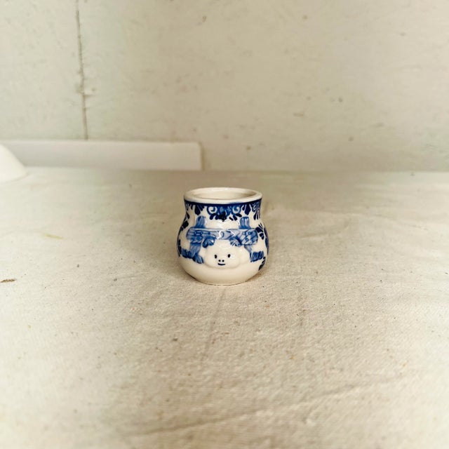 Delft Blue Toothpick Holder For Sale - Image 6 of 6