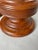 Wood Mid Century Modern Solid Wood Turned Taper Candleholders, a Pair For Sale - Image 7 of 12