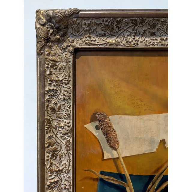 Georgia O'Keeffe Southwestern Found Object Composition Still Life Painting For Sale - Image 4 of 6