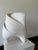 Ceramic Contemporary Abstract White Unglazed Ceramic Lamp For Sale - Image 7 of 7